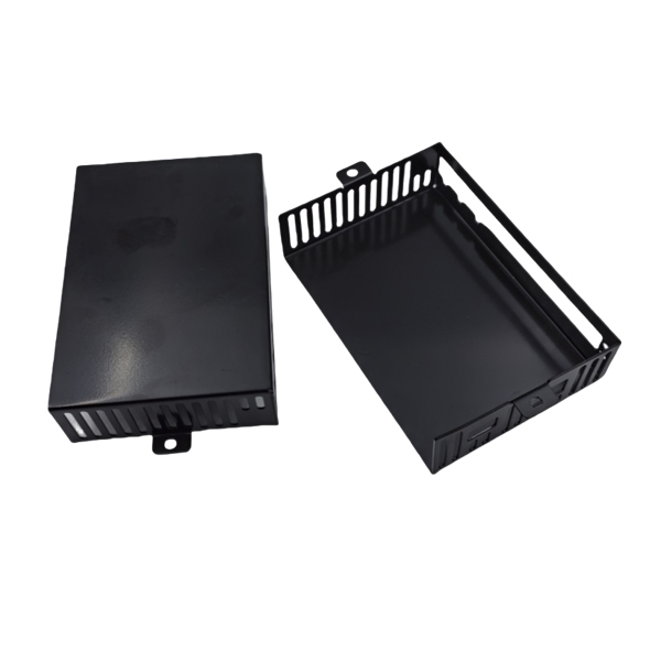 Stamped Metal Electronic Box & Rack Set